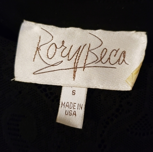 RORY Beca Fringe Lace Sleeve Cocktail Party Dress - Picture 7 of 7